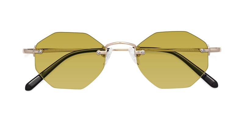 Ayele - Gold Tinted Sunglasses