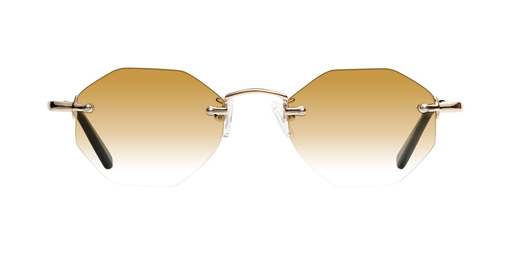 Ayele - Light Gold Gradient Sunglasses