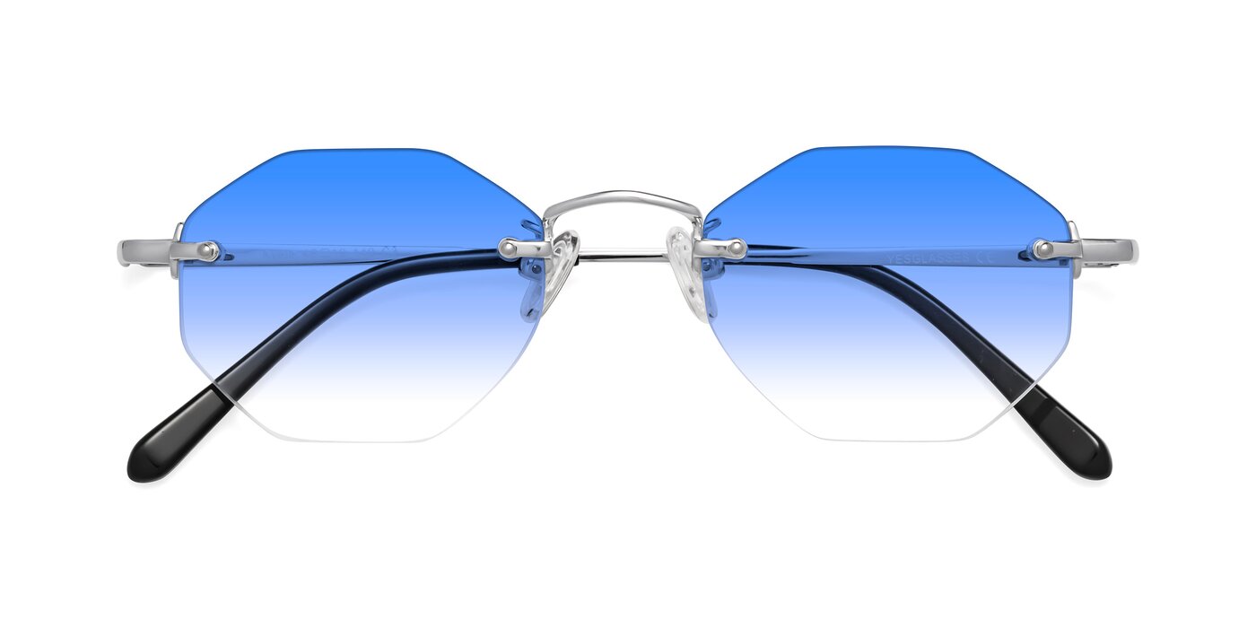 Ayele - Silver Gradient Sunglasses