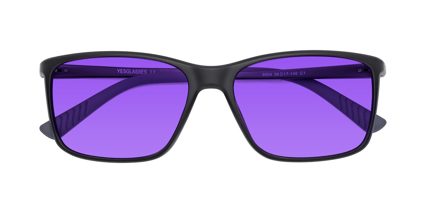 9004 - Matte Black Tinted Sunglasses