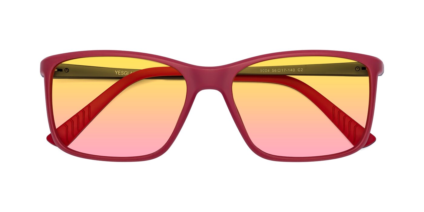 9004 - Red Gradient Sunglasses