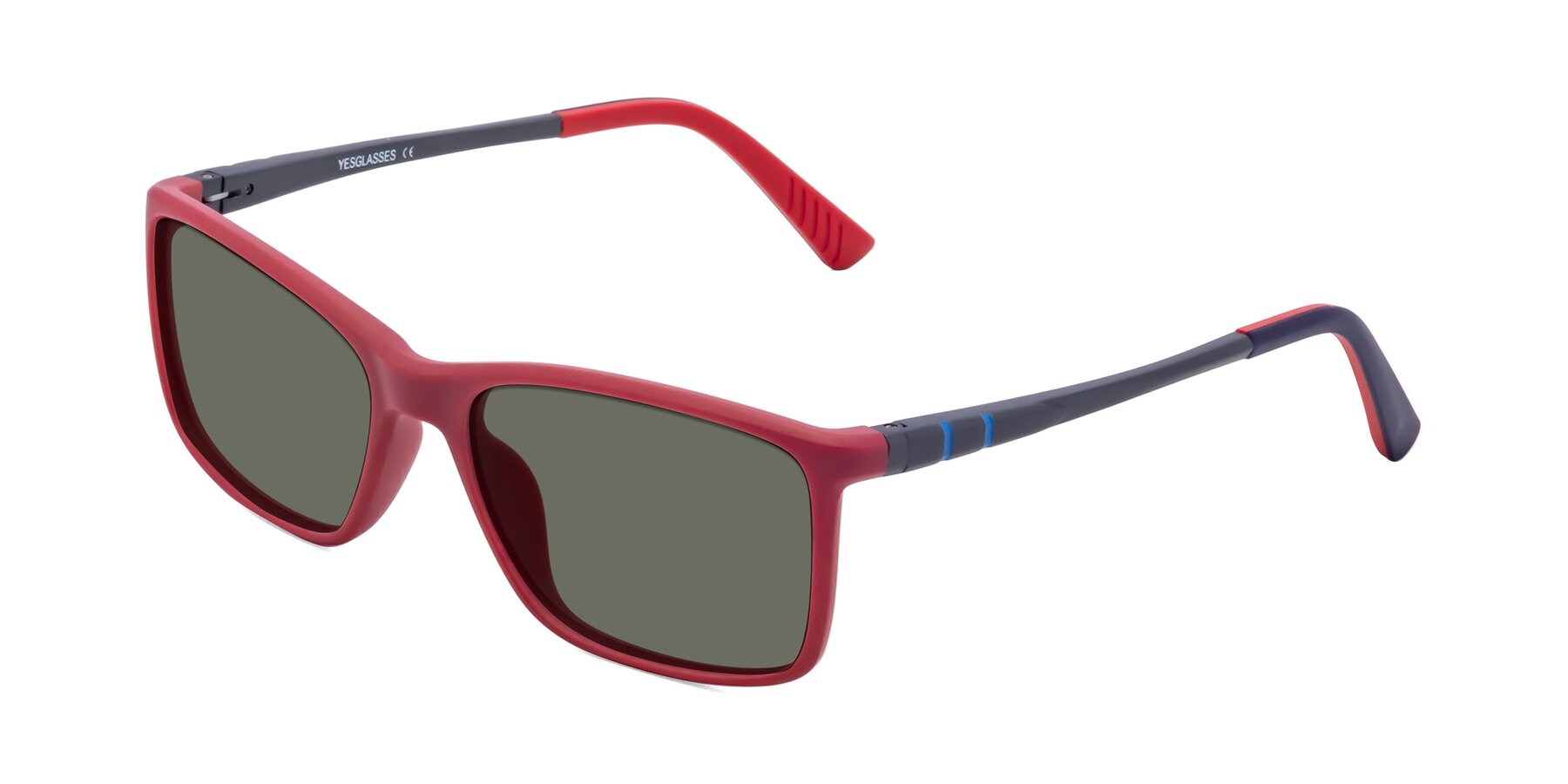 Angle of 9004 in Red with Gray Polarized Lenses