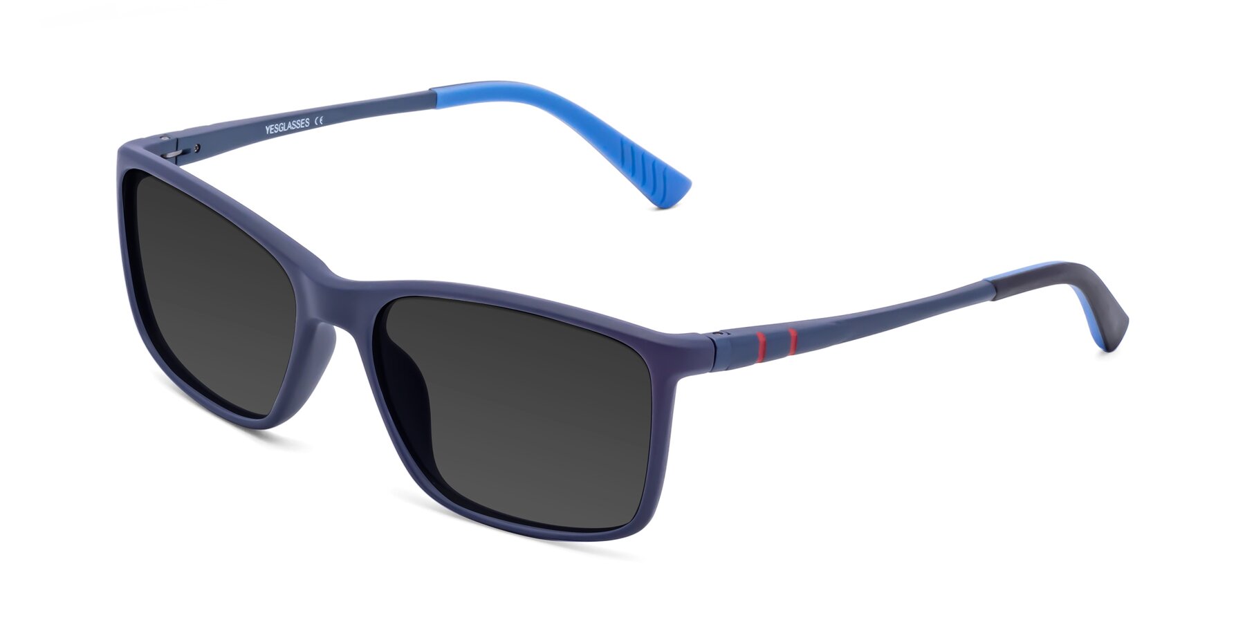 Angle of 9004 in Dark Blue with Gray Tinted Lenses