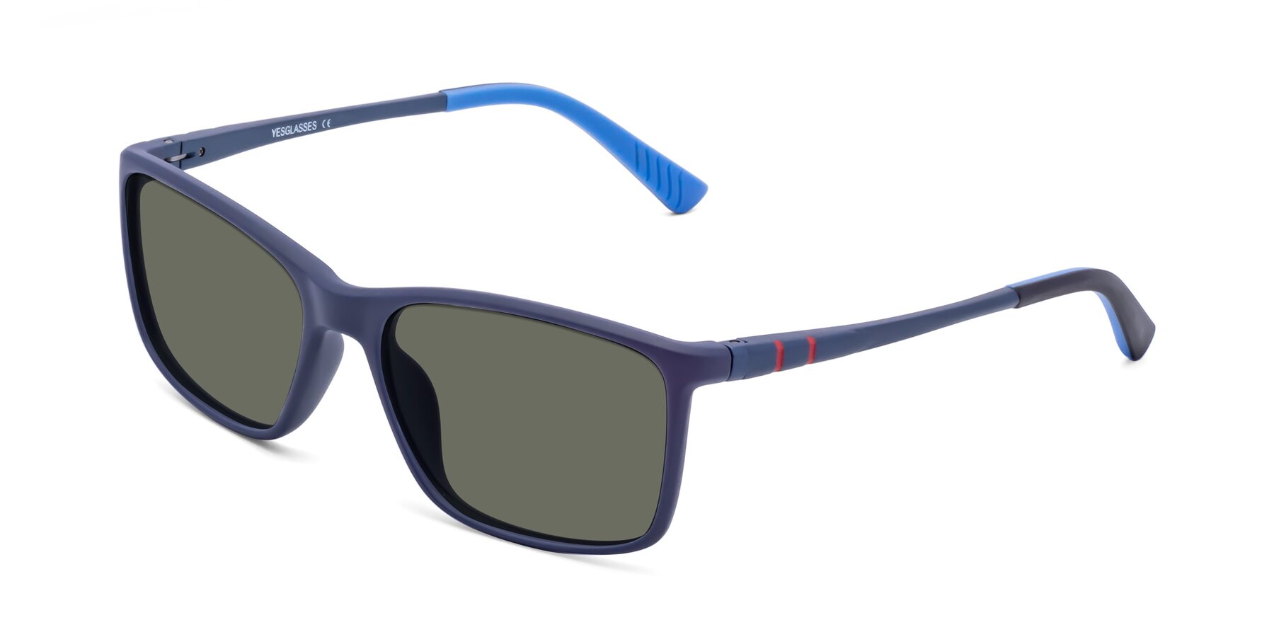 Angle of 9004 in Dark Blue with Gray Polarized Lenses