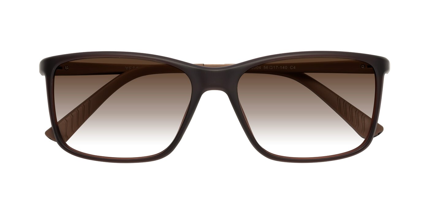 9004 - Coffee Gradient Sunglasses