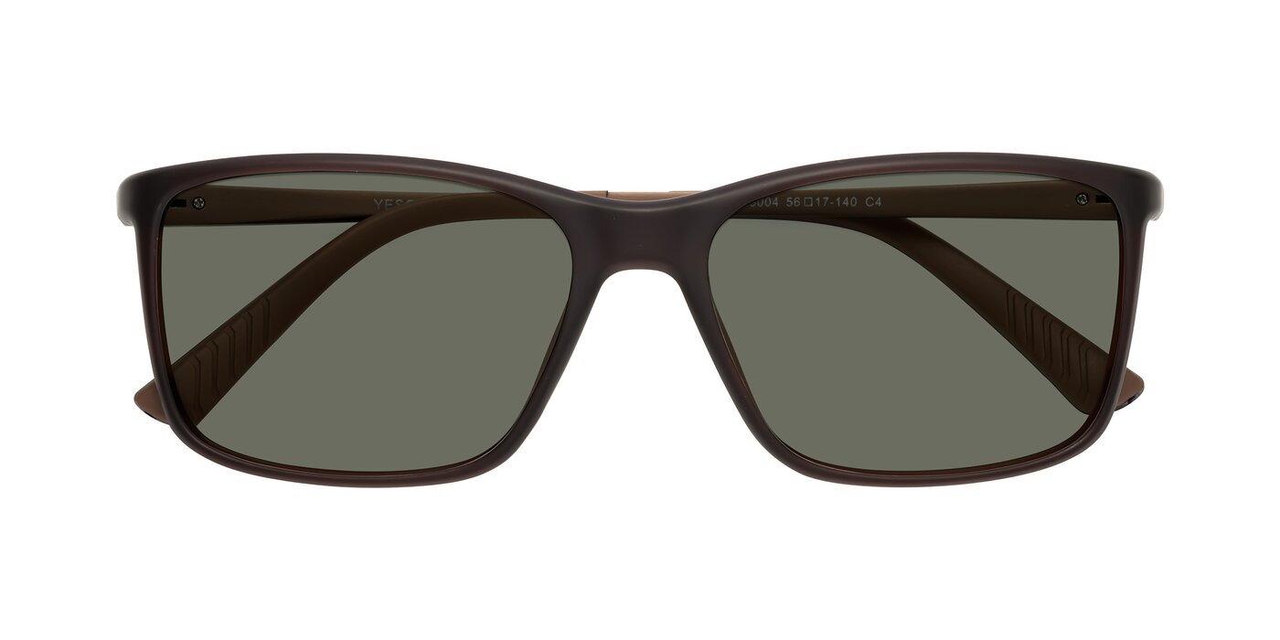9004 - Coffee Polarized Sunglasses