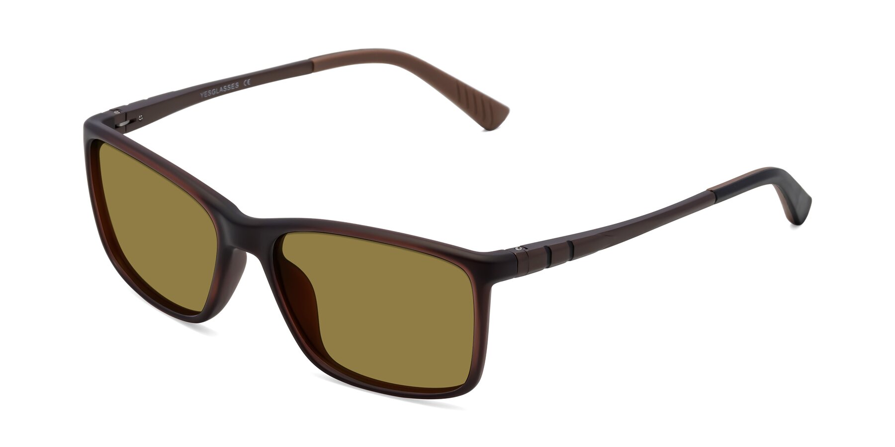 Angle of 9004 in Coffee with Brown Polarized Lenses