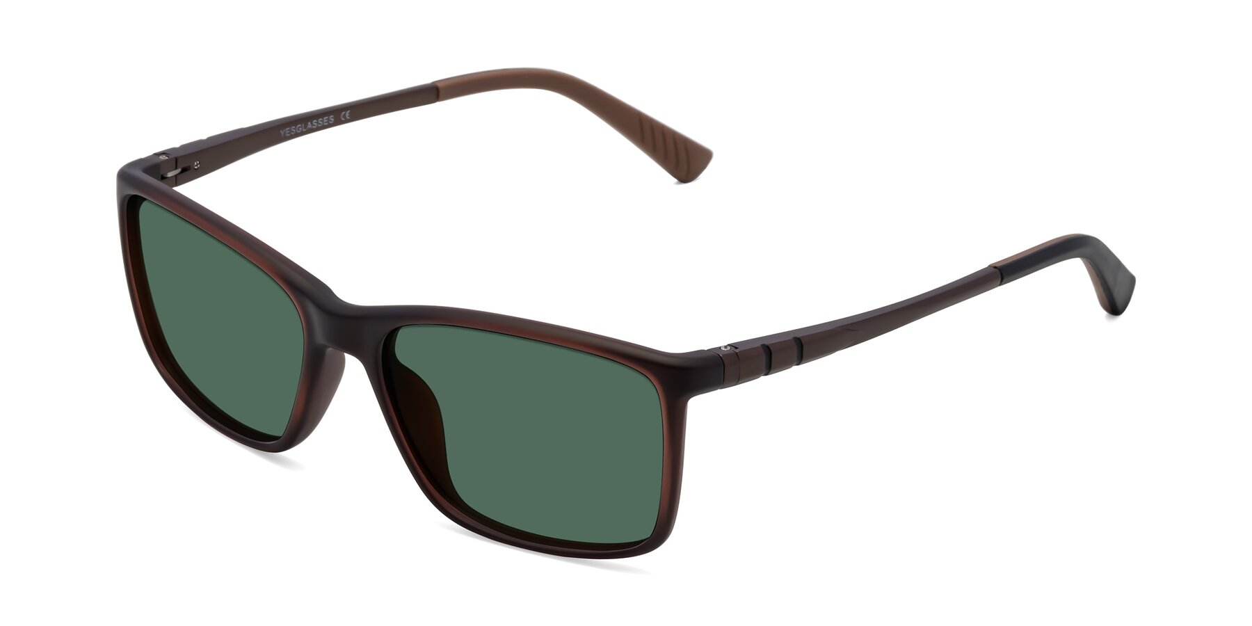 Angle of 9004 in Coffee with Green Polarized Lenses