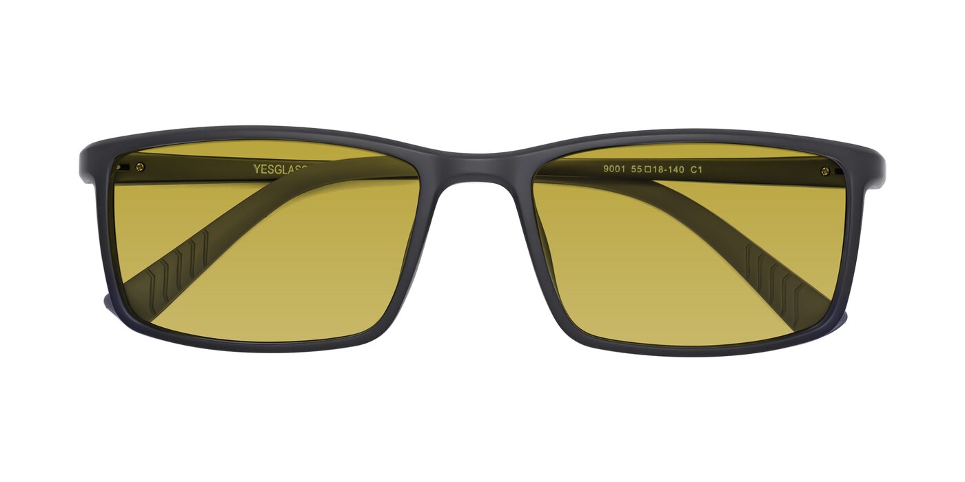 9001 - Matte Black Tinted Sunglasses