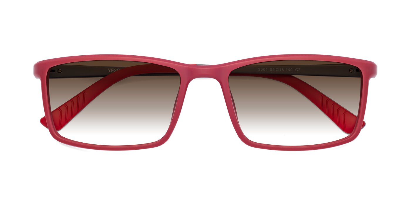 9001 - Red Gradient Sunglasses
