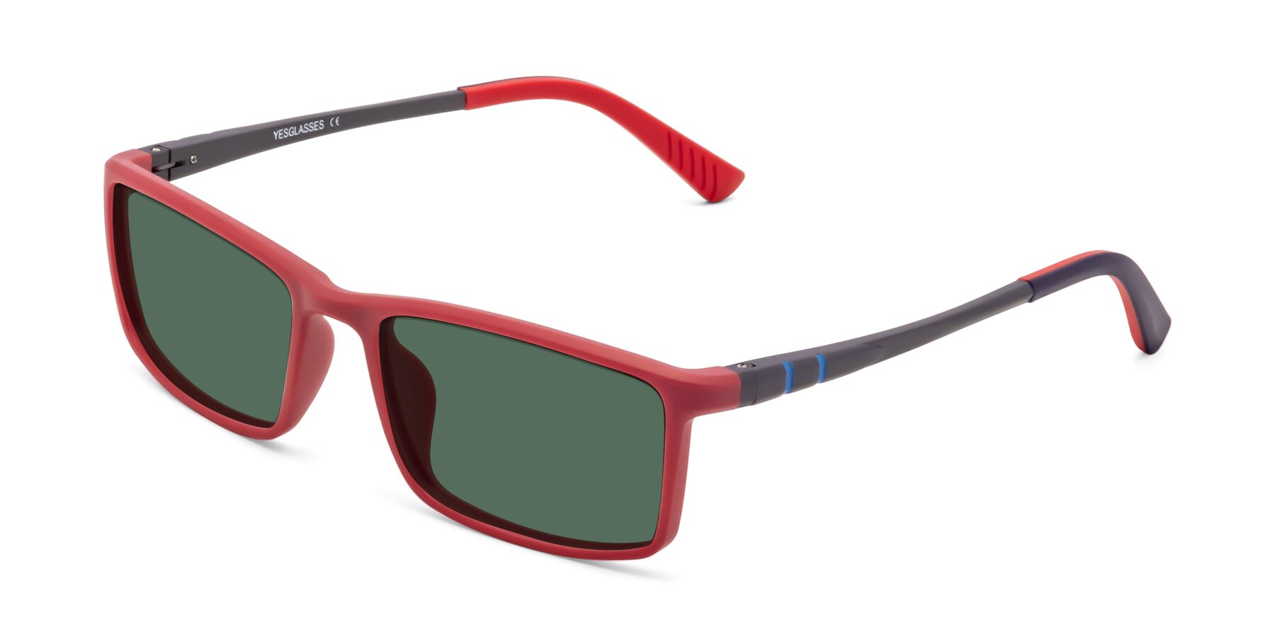 Angle of 9001 in Red with Green Polarized Lenses