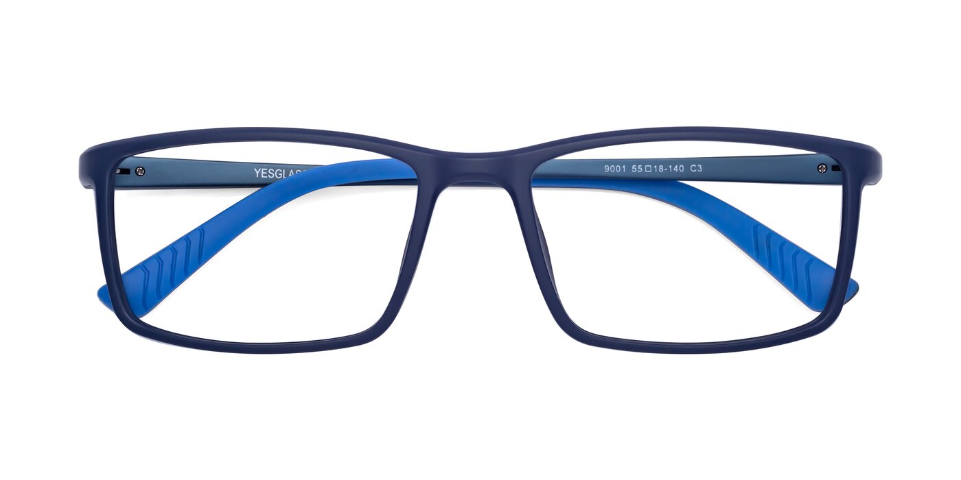 9001 - Dark Blue Eyeglasses