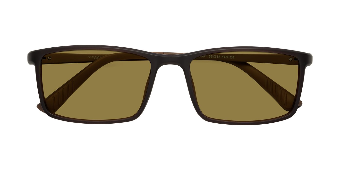 9001 - Coffee Polarized Sunglasses
