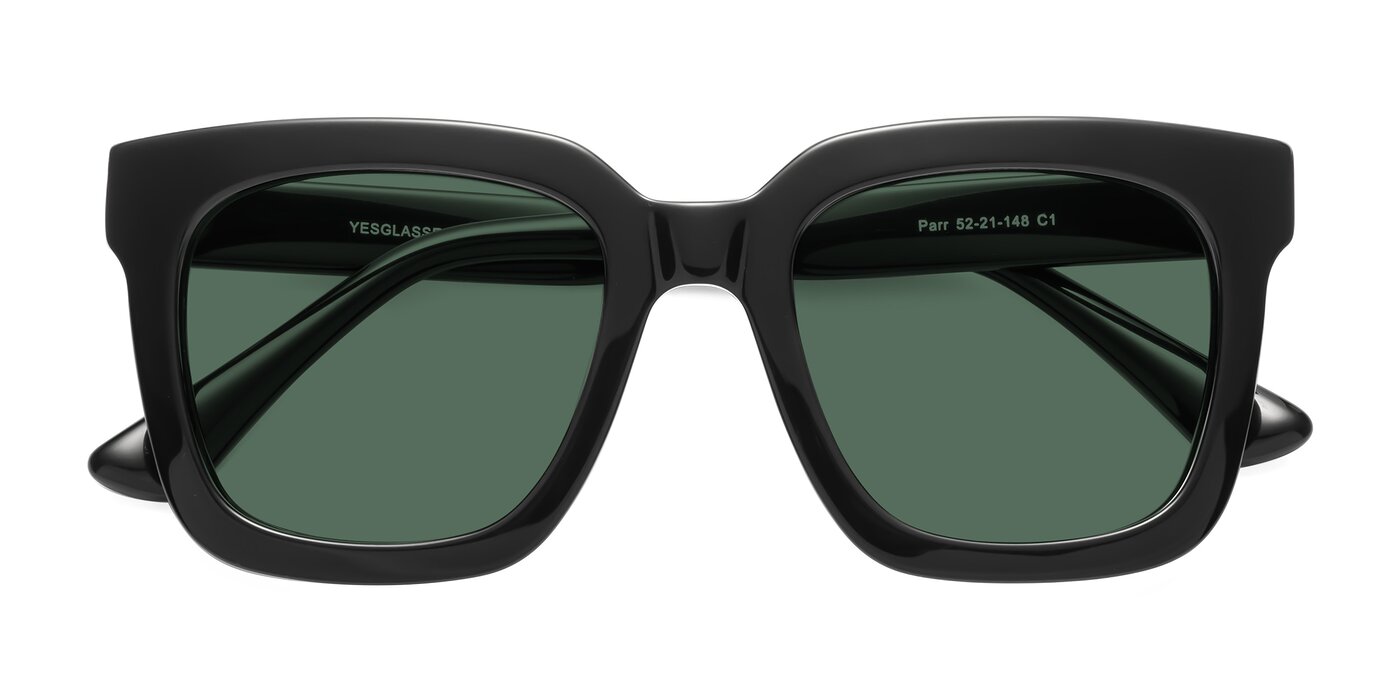 Parr - Black Polarized Sunglasses