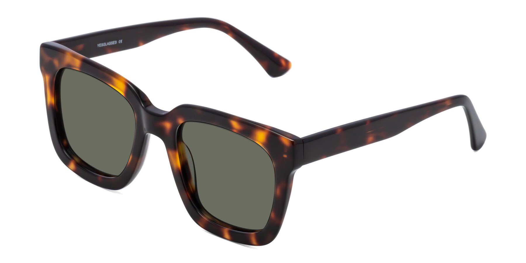 Angle of Parr in Tortoise with Gray Polarized Lenses