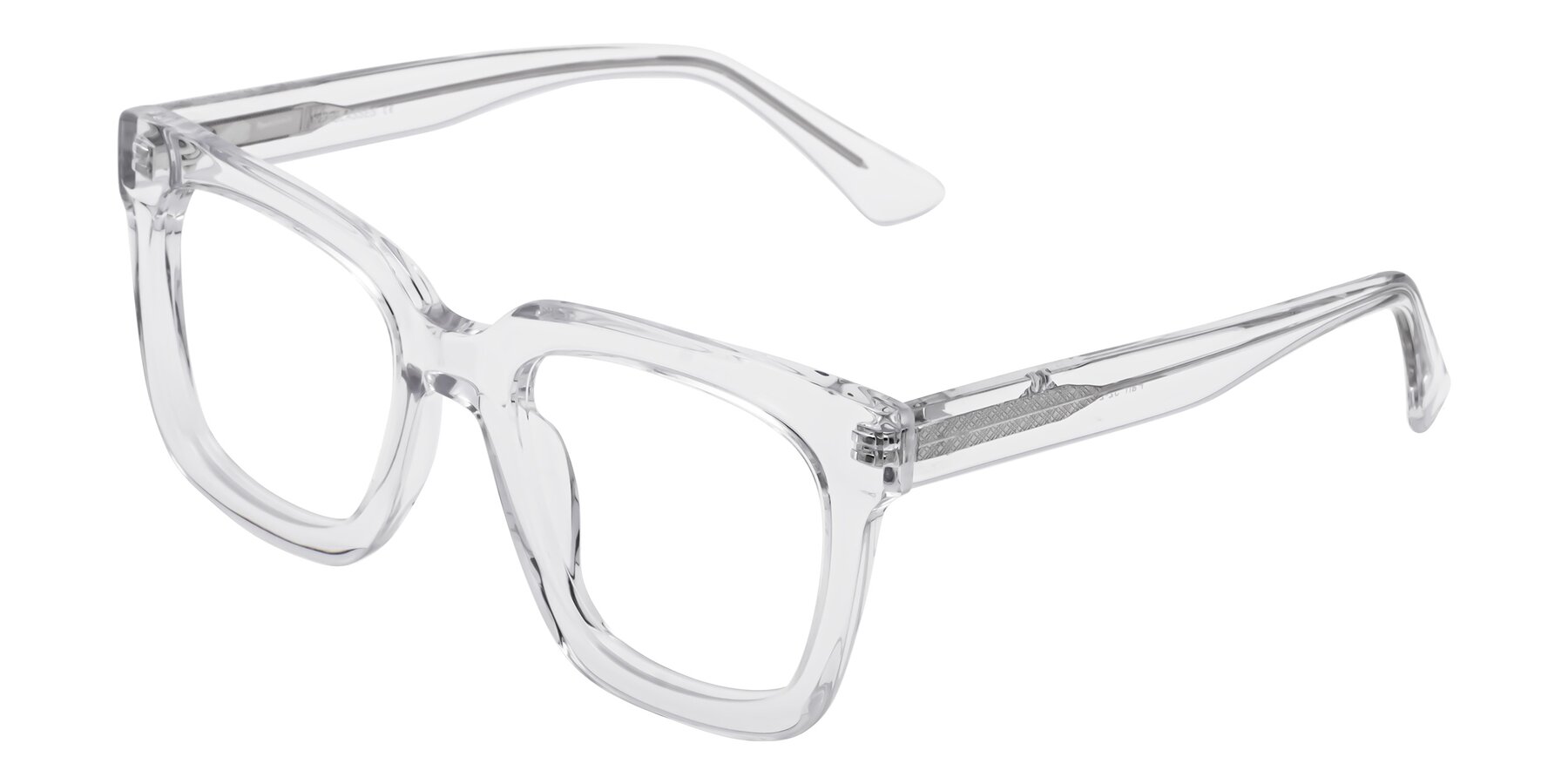 Angle of Parr in Clear with Clear Reading Eyeglass Lenses