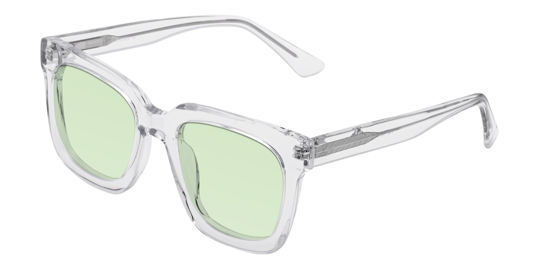 Angle of Parr in Clear with Light Green Tinted Lenses
