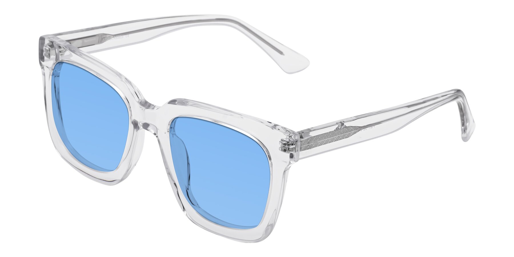Angle of Parr in Clear with Medium Blue Tinted Lenses