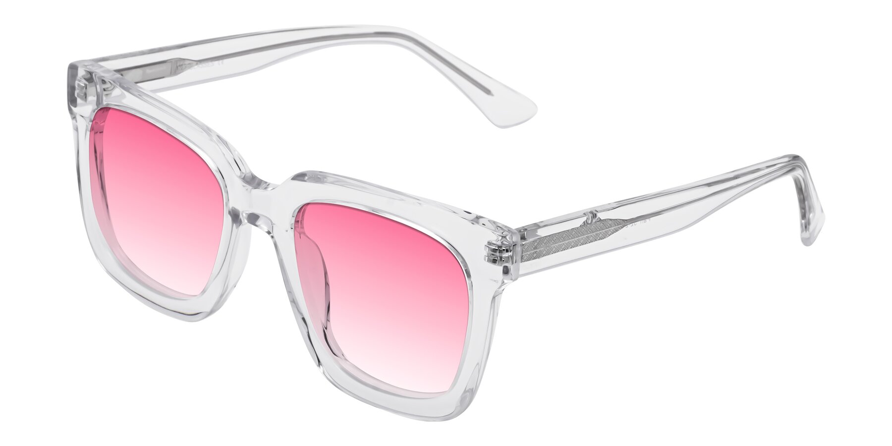 Angle of Parr in Clear with Pink Gradient Lenses