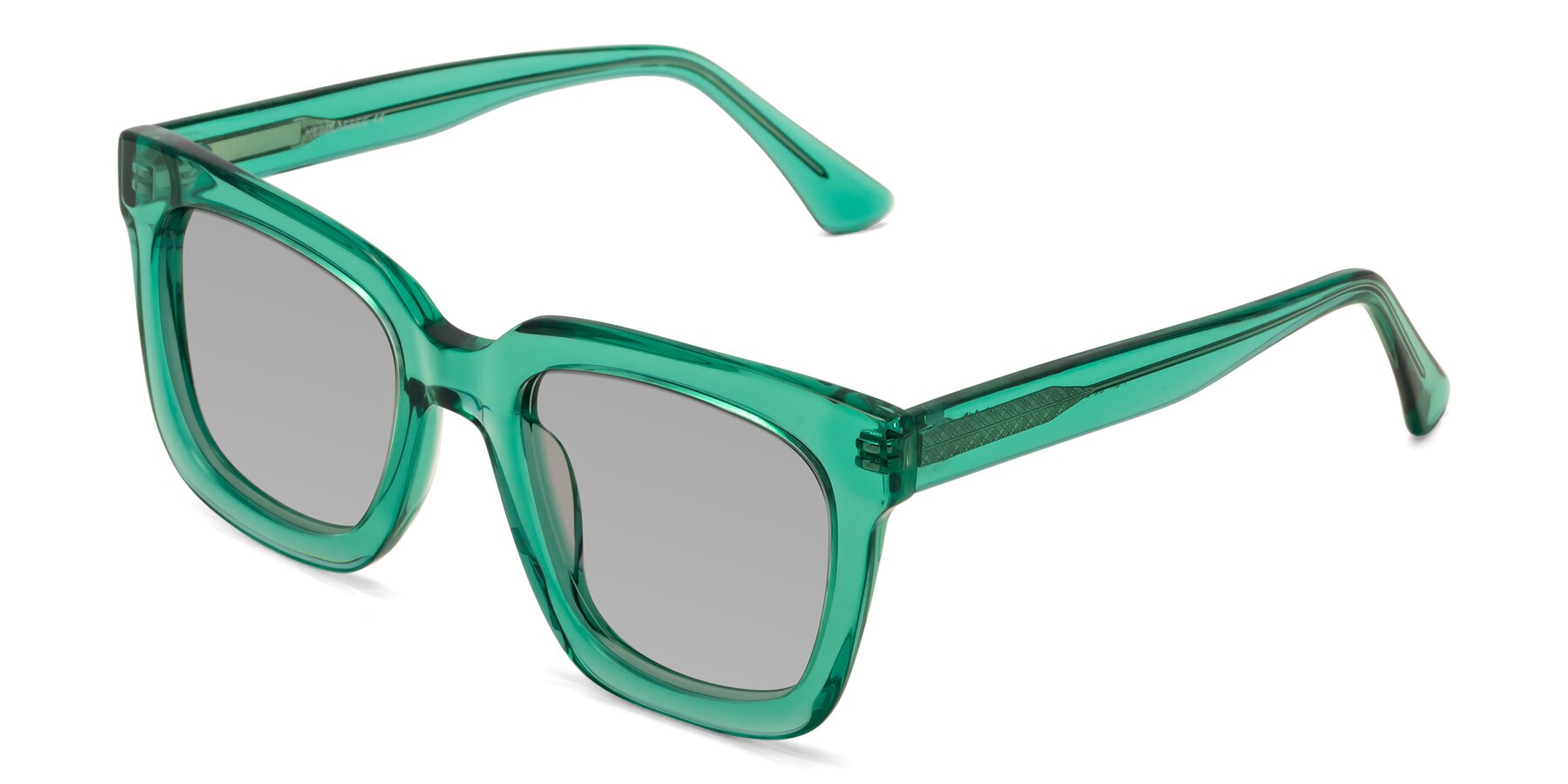 Angle of Parr in Green with Light Gray Tinted Lenses