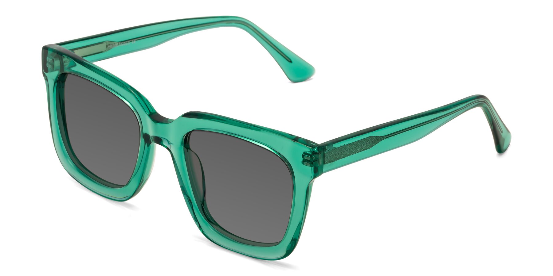 Angle of Parr in Green with Medium Gray Tinted Lenses