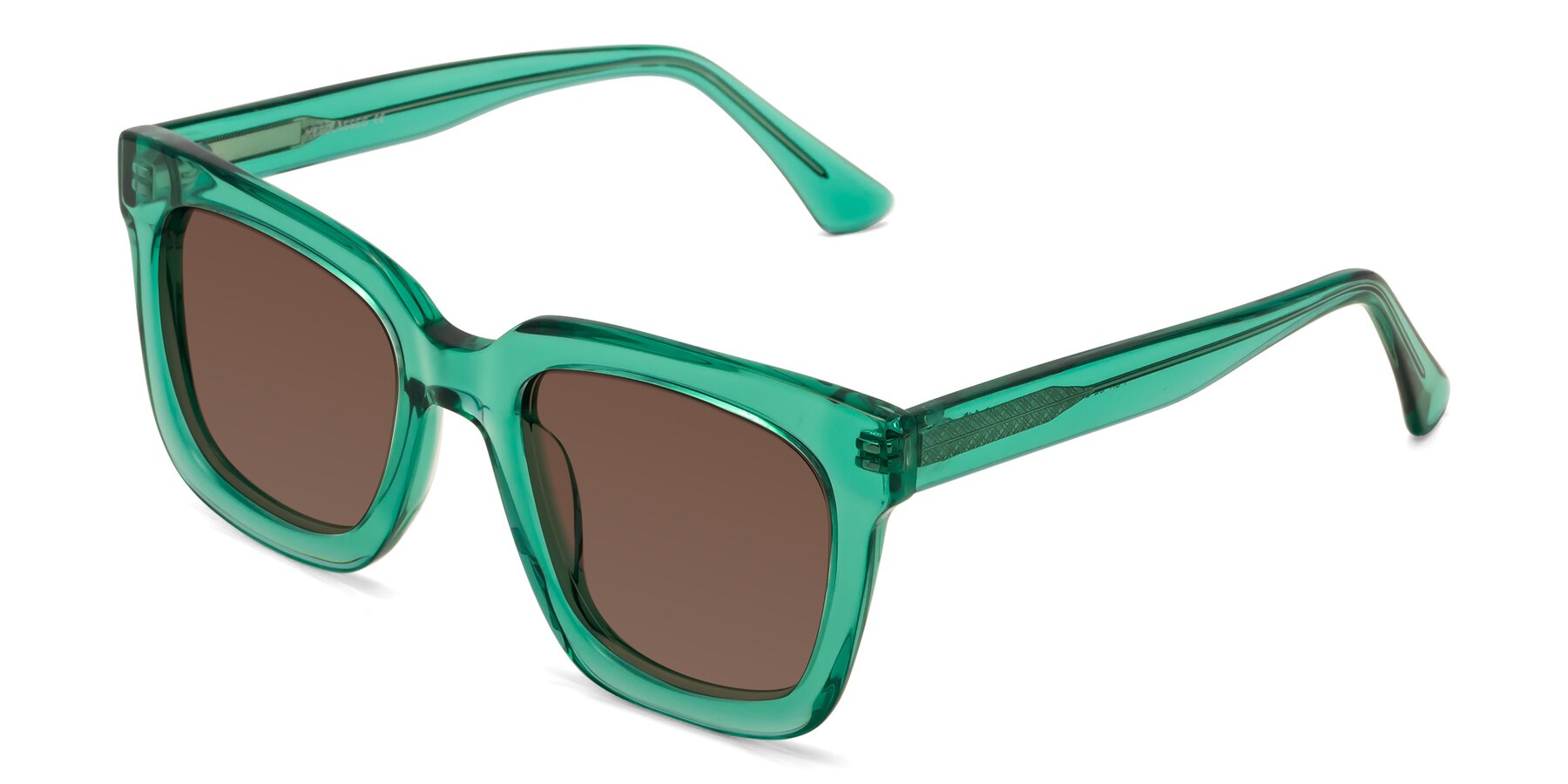 Angle of Parr in Green with Brown Tinted Lenses