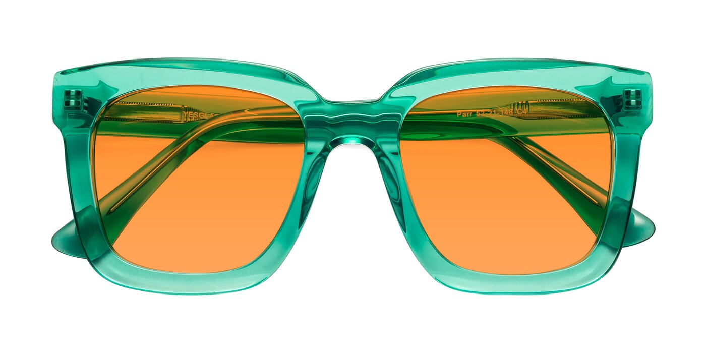 Parr - Green Tinted Sunglasses