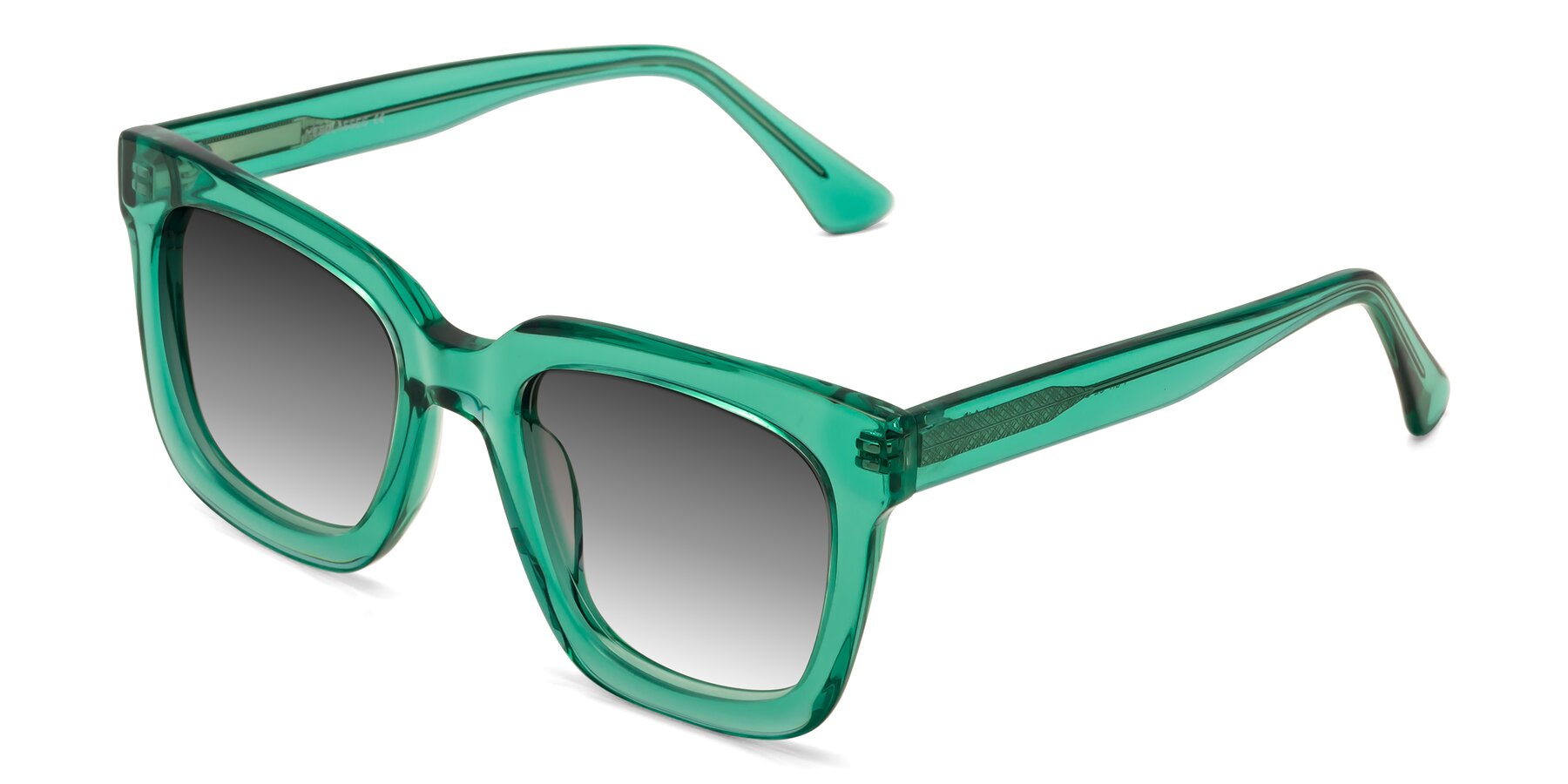 Angle of Parr in Green with Gray Gradient Lenses