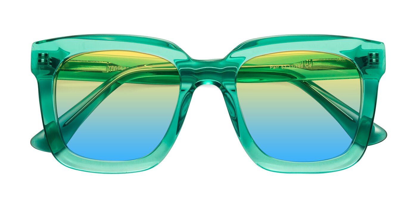 Parr - Green Gradient Sunglasses
