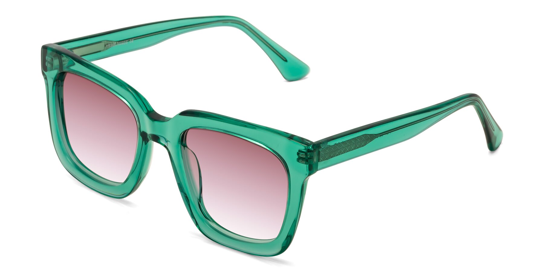 Angle of Parr in Green with Garnet Gradient Lenses