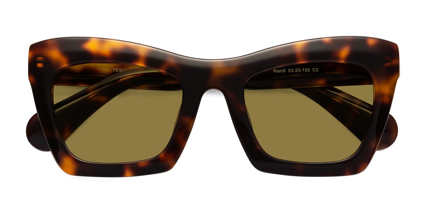Randi - Tortoise Polarized Sunglasses