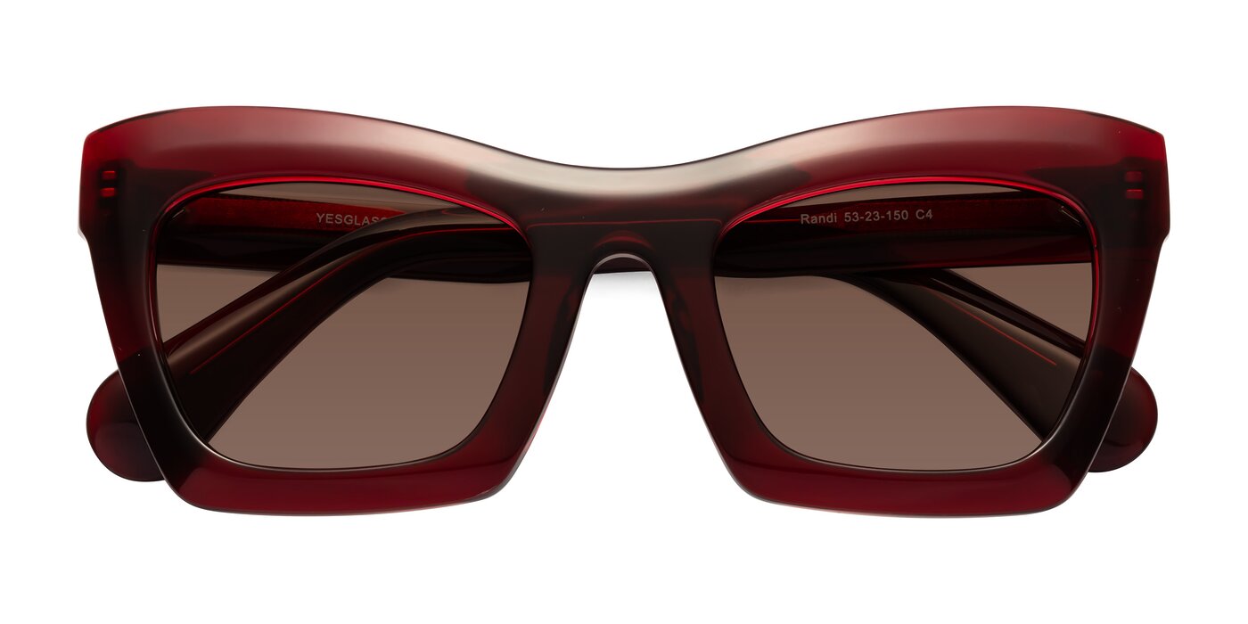 Randi - Wine Tinted Sunglasses