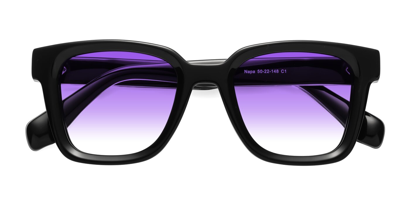 Napa - Black Gradient Sunglasses