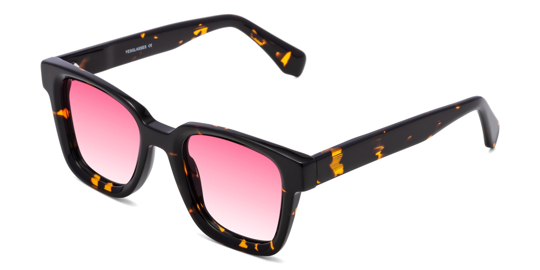 Angle of Napa in Tortoise with Pink Gradient Lenses