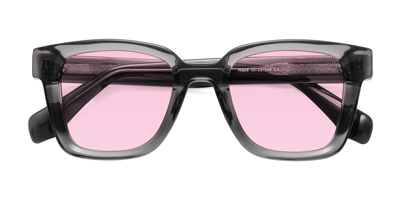 Napa - Translucent Gray Tinted Sunglasses