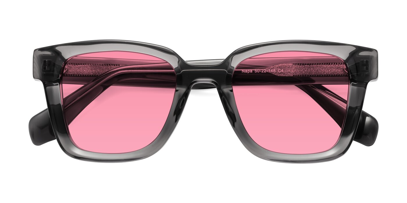 Napa - Translucent Gray Tinted Sunglasses