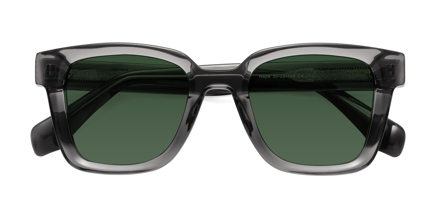 Napa - Translucent Gray Tinted Sunglasses
