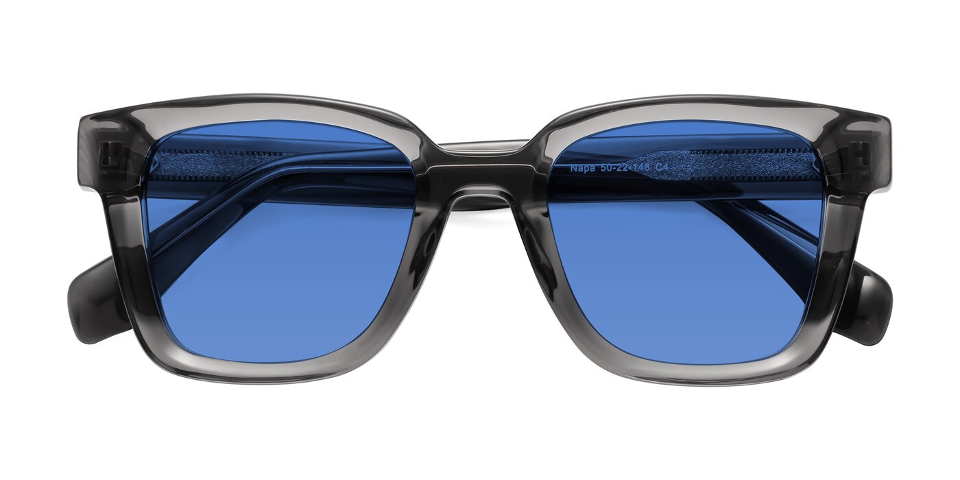 Napa - Translucent Gray Tinted Sunglasses
