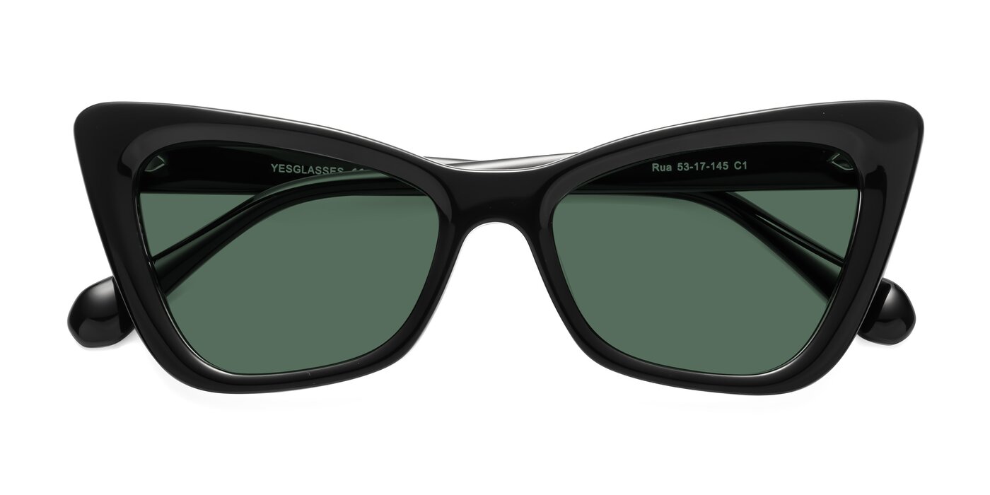 Rua - Black Polarized Sunglasses