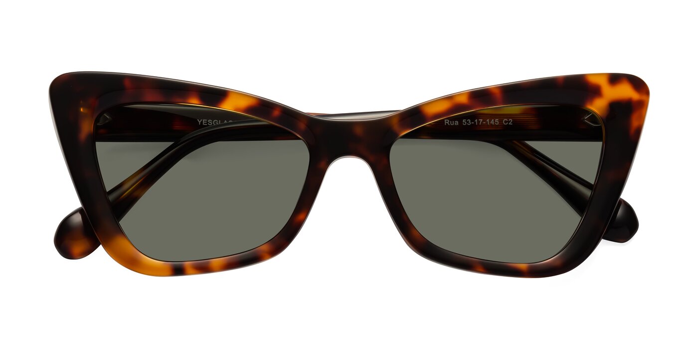Rua - Tortoise Polarized Sunglasses