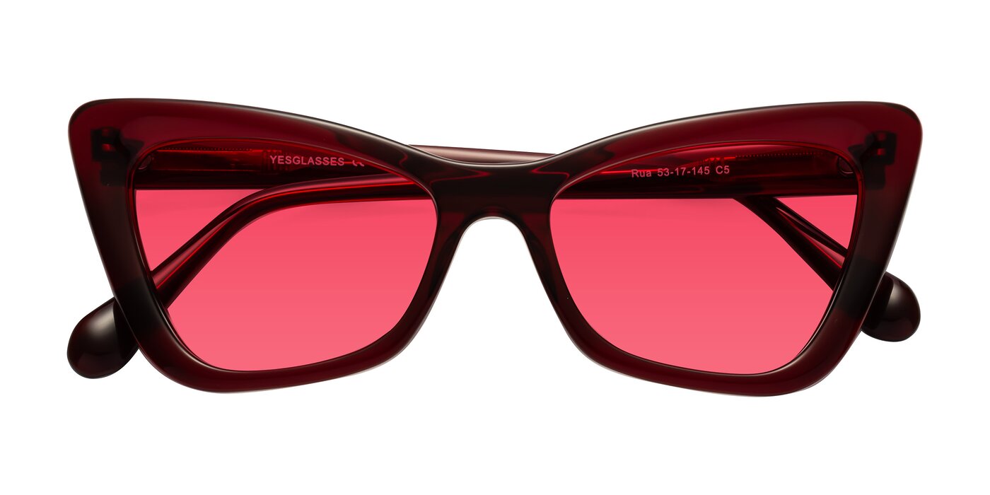 Rua - Wine Tinted Sunglasses