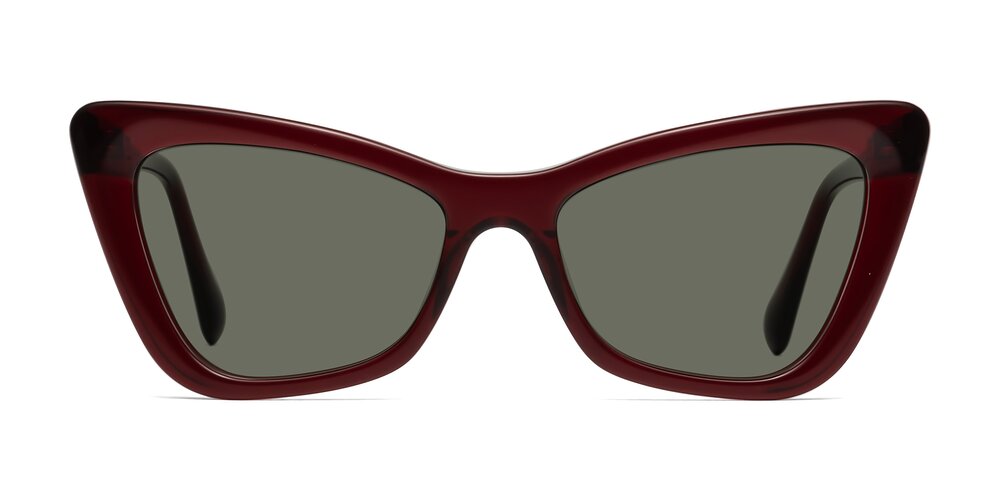 Rua - Wine Polarized Sunglasses