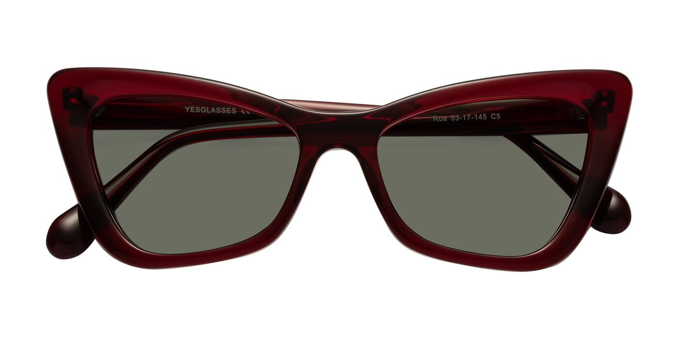 Rua - Wine Polarized Sunglasses