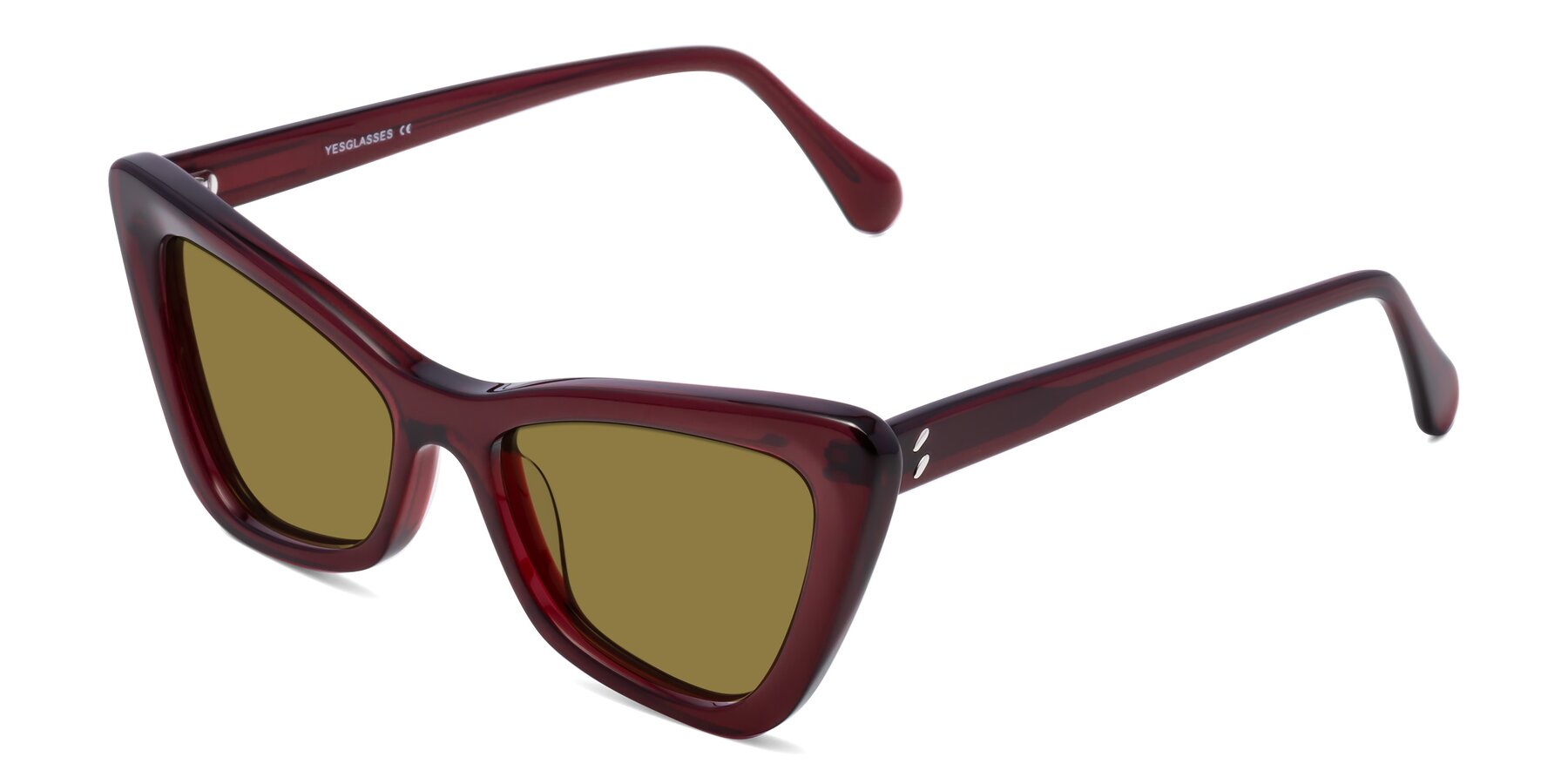 Angle of Rua in Wine with Brown Polarized Lenses