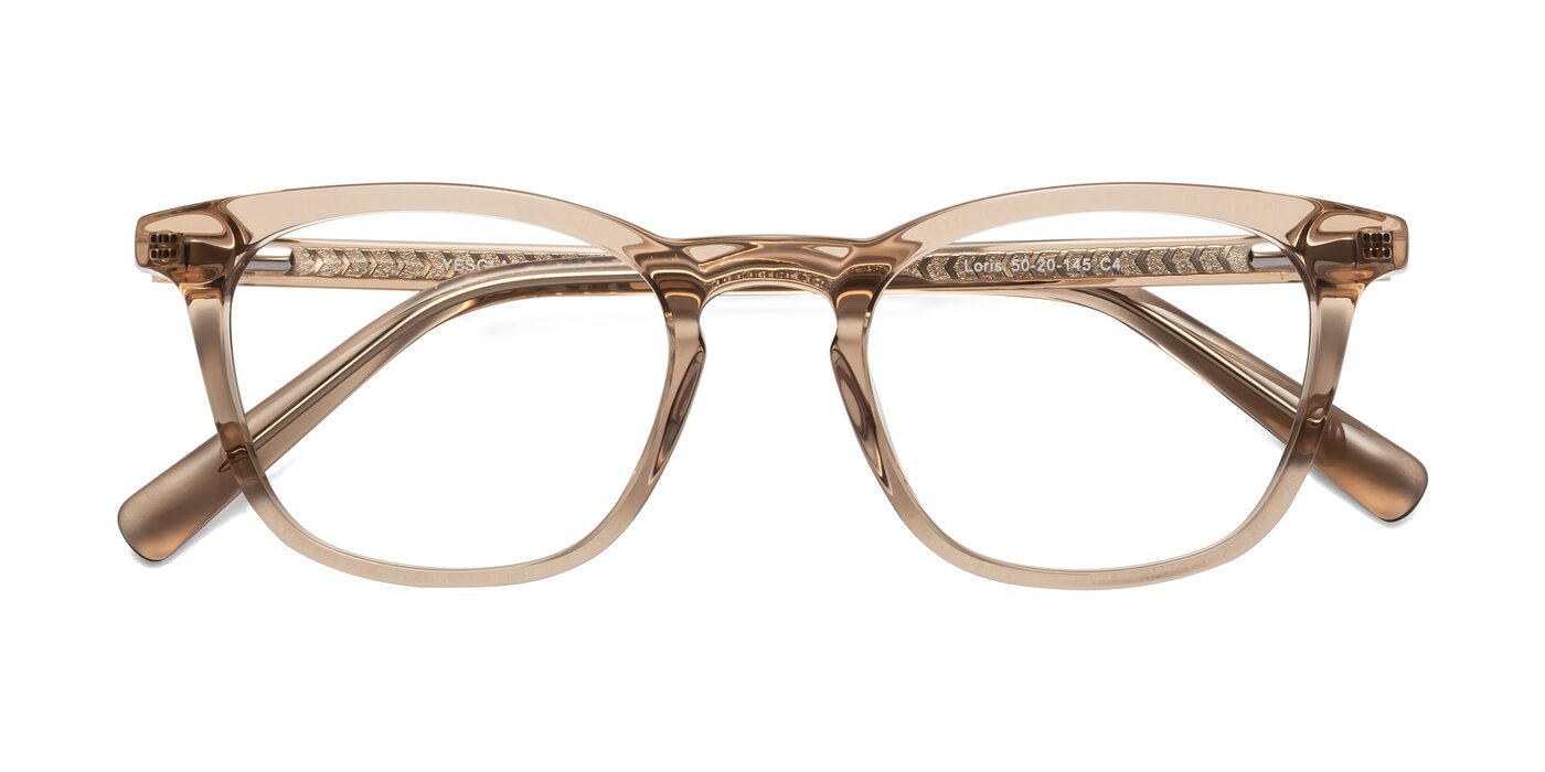 Loris - Light Brown Eyeglasses