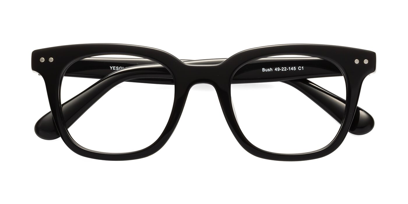 Bush - Black Eyeglasses