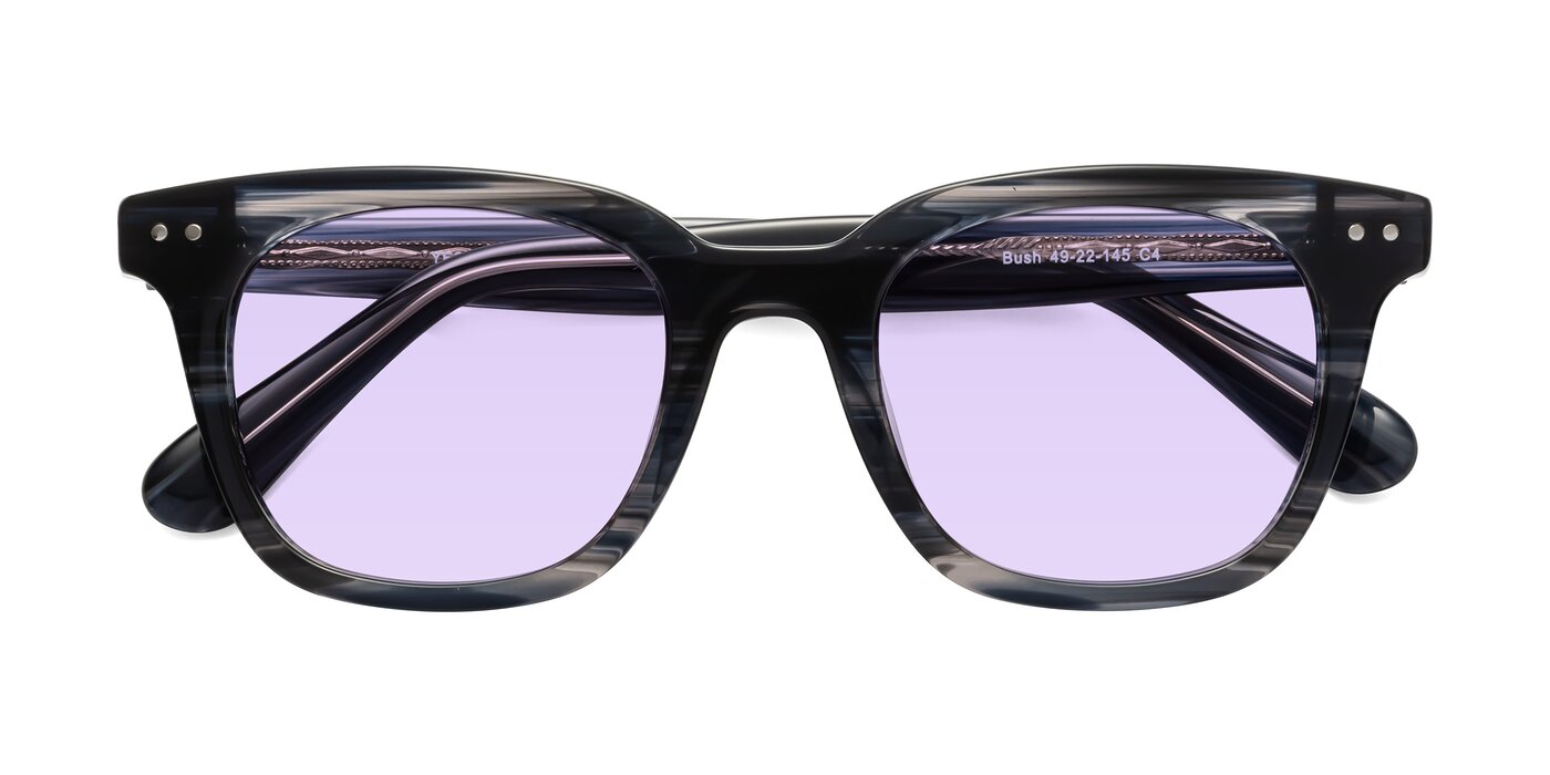 Bush - Stripe Gray Tinted Sunglasses