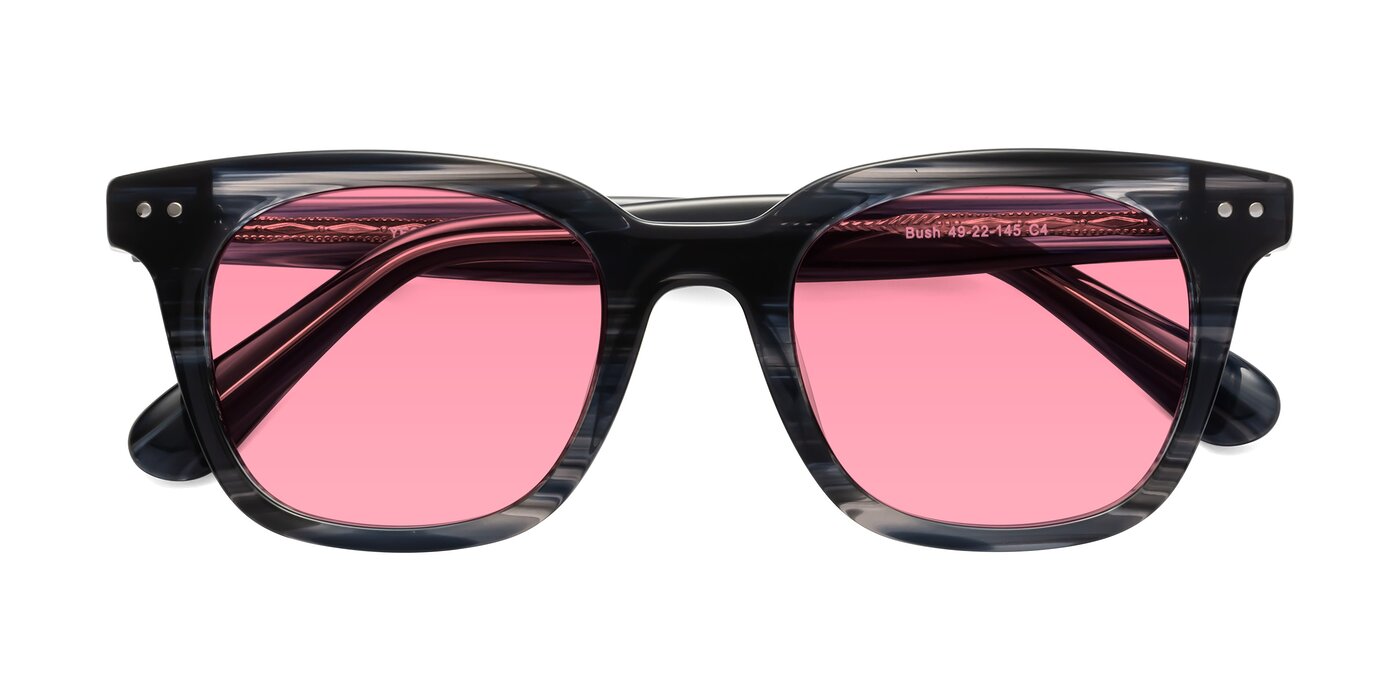 Bush - Stripe Gray Tinted Sunglasses