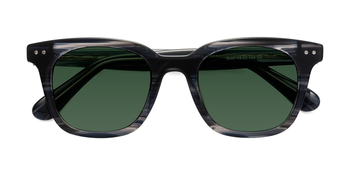 Bush - Stripe Gray Tinted Sunglasses