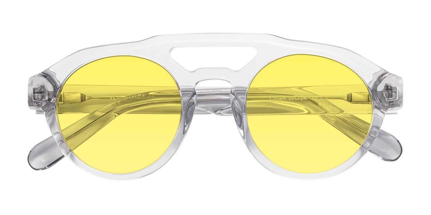 Crown - Light Gray Tinted Sunglasses